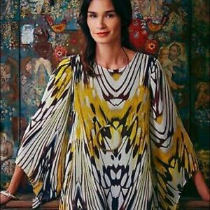 Leifsdotter by Anthro silk dress